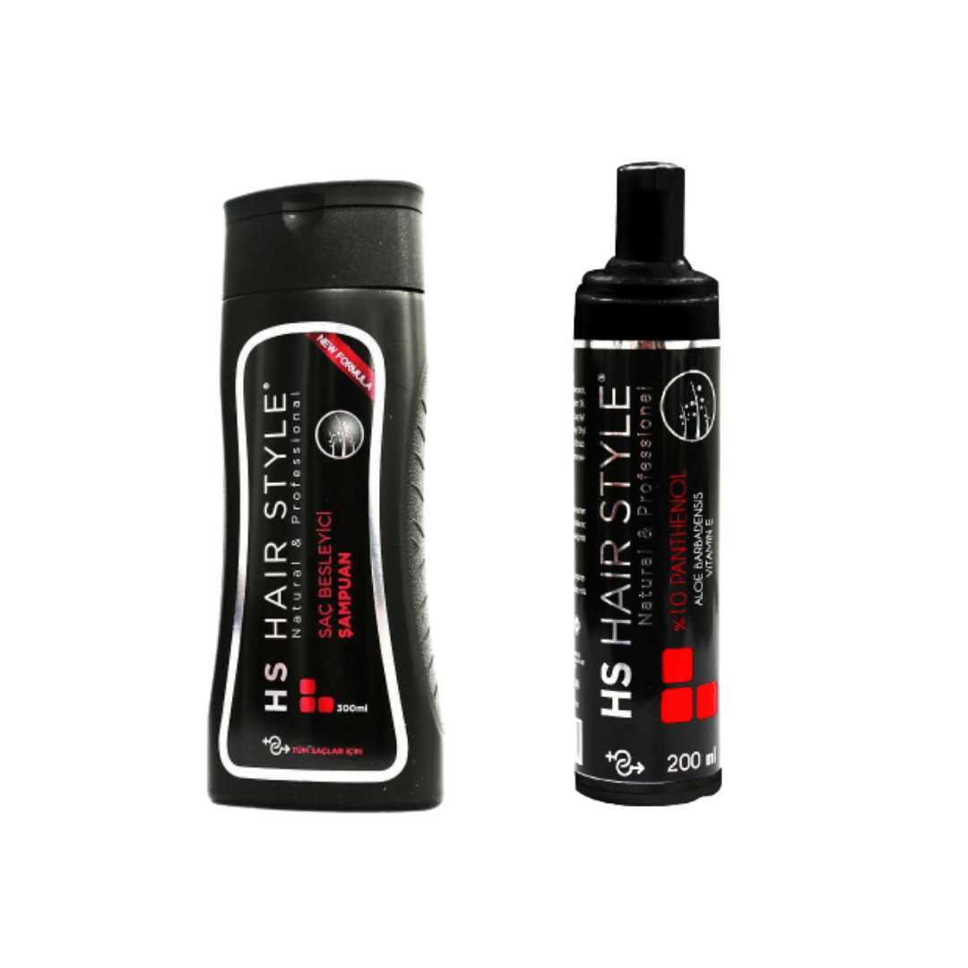 Hs Hair Style Shampoo and Foam Set