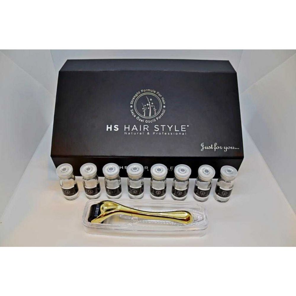 Hs Hair Style Food Supplement and Serum Set